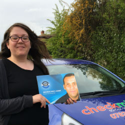 Toria Leedale passed with checkmirrors