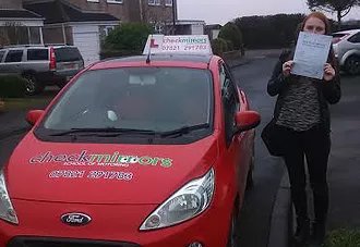Congratulations to Amy Mallen who passed with Rob.