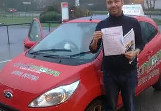 Congratulations to Ismail Sisman who passed with Rob first time.