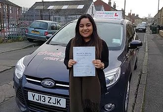 Congratulations to Mariam Musa, Harehills, Leeds, who passed with Nick.