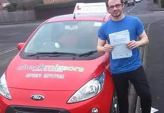 Congratulations to Nathan Van Hese who passed with Rob.