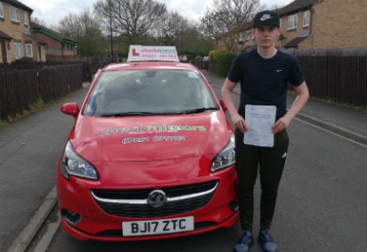 Congratulations to Adam Welsh, York who passed yesterday first time with only 4 minors.